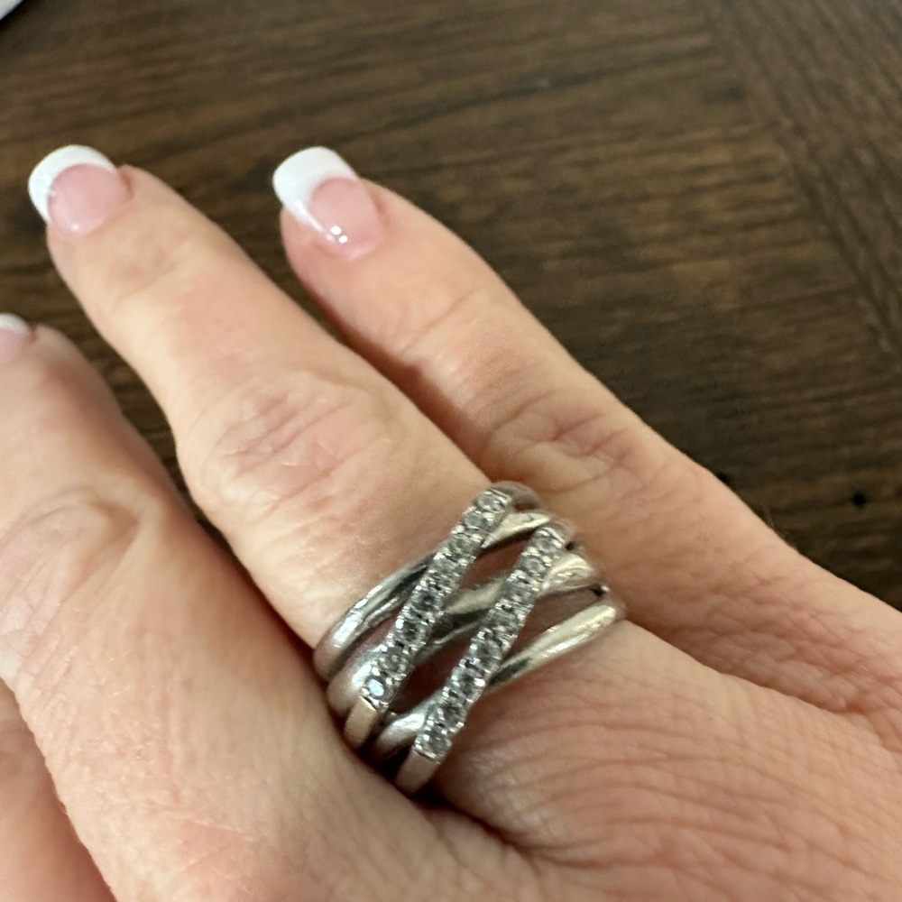 Sterling CZ Ring